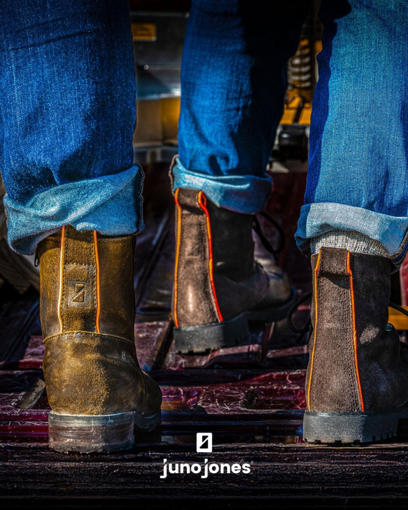 Juno Jones Secures Trademark for Iconic Orange Pull Tab on Footwear