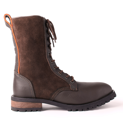 Women's Serpentine Steel Toe Boots, Brownout (EH)