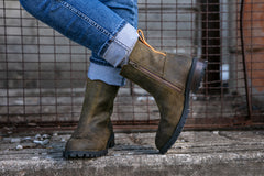 Women's Meti Steel Toe Boots, Medusa (EH)