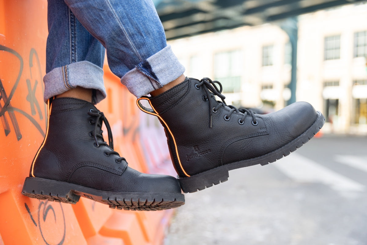 Steel Toe Shoes For Women Waterproof Steel Toe Work Boots Slip