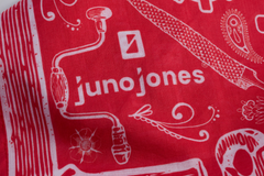 Juno Jones Tools of the Trade Bandana in Scarlet