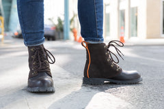 Women's Hadaway Steel Toe Boots, Cocoa Power (EH)