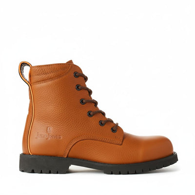 Women's Leeza Composite Toe Boots, Caramel (SD-10)