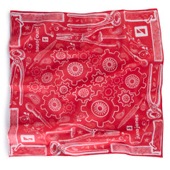 Juno Jones Tools of the Trade Bandana in Scarlet