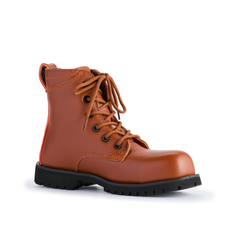 Women's Leeza Composite Toe Boots, Caramel (SD-10)