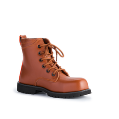 Women's Leeza Composite Toe Boots, Caramel (SD-10)