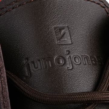 ブラック　スタッズ　フラットシューズ Women's Leeza Composite Toe Safety Boots, Espresso (SD-10) | Juno