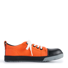Women's Solstice Composite Toe Sneakers, Hazard Girl Orange (SD-10)