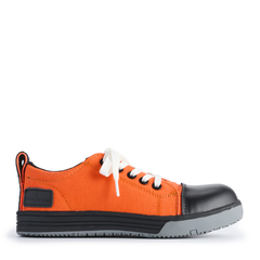 Women's Solstice Composite Toe Sneakers, Hazard Girl Orange (SD-10)