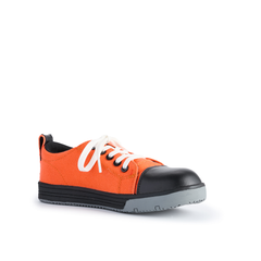Women's Solstice Composite Toe Sneakers, Hazard Girl Orange (SD-10)